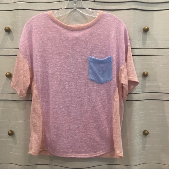 Cy Fashions Colorblock Tee Size Small - Picture 3 of 4